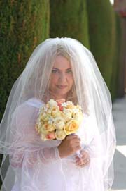Bride close-up